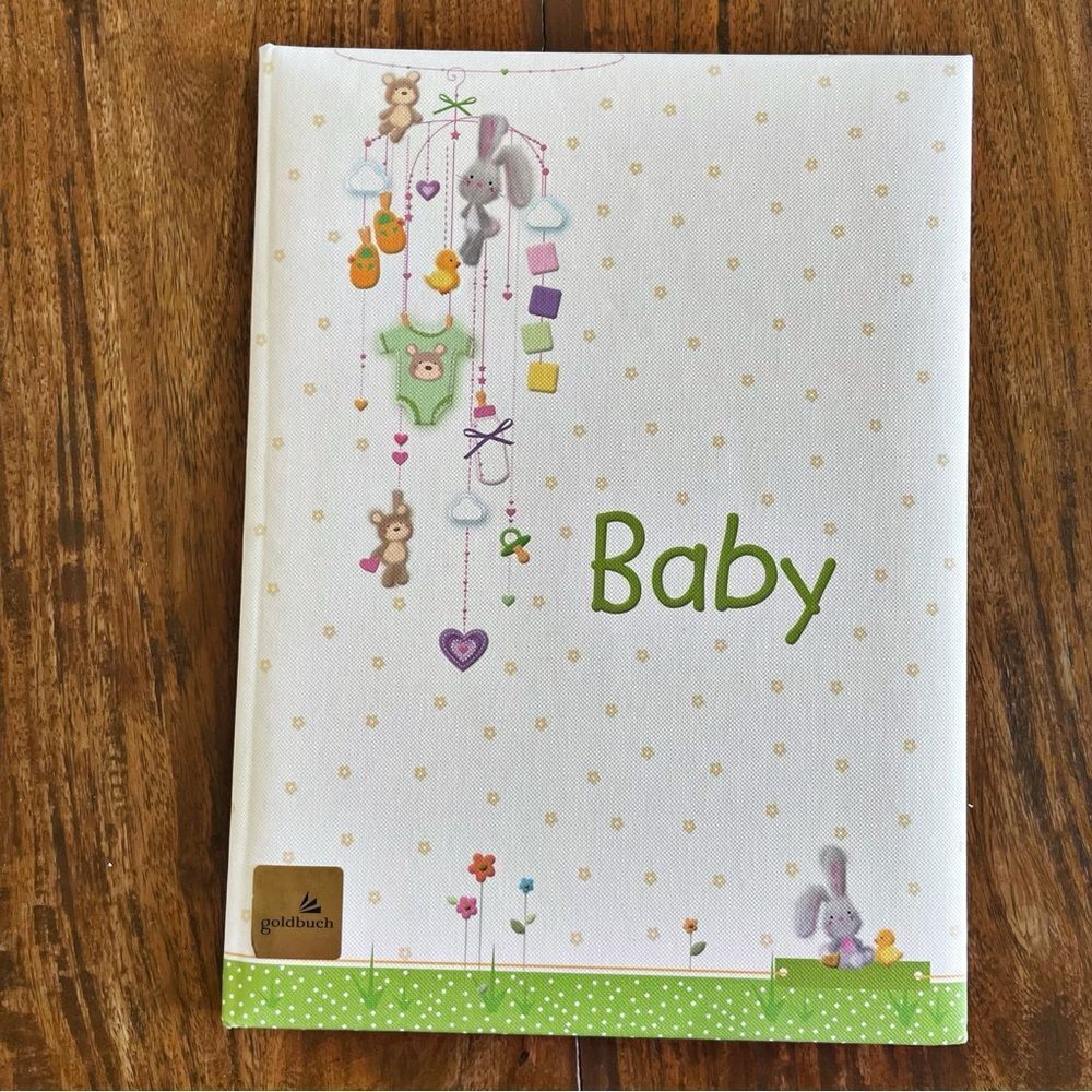 Goldbuch Baby Photo Album Milestones New GERMAN